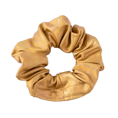 Gold Secret Stash Hair Scrunchie 