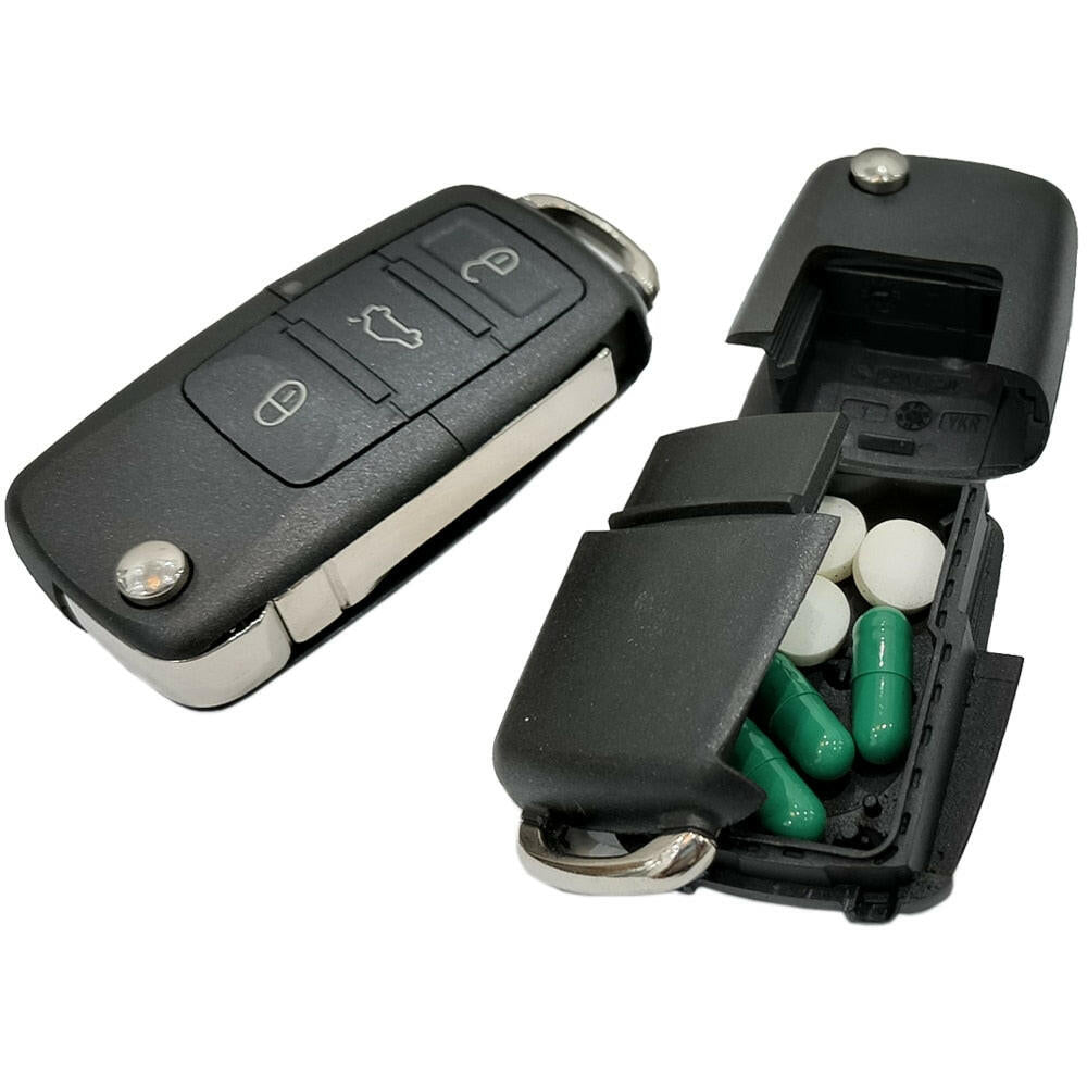 Hidden Stash Key Fob Storage Compartment Box