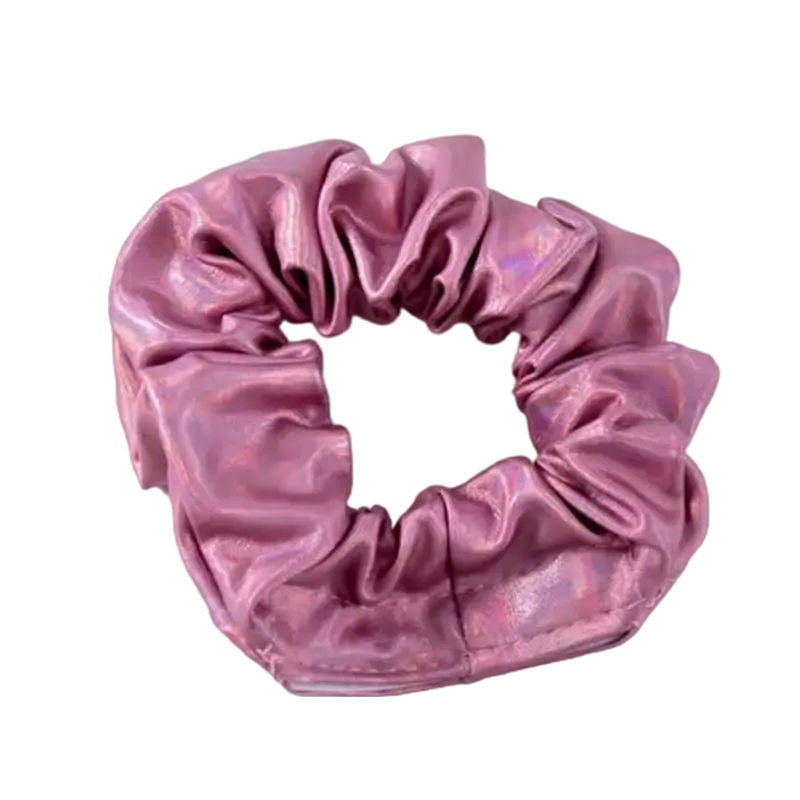 Pink Secret Stash Hair Scrunchie 