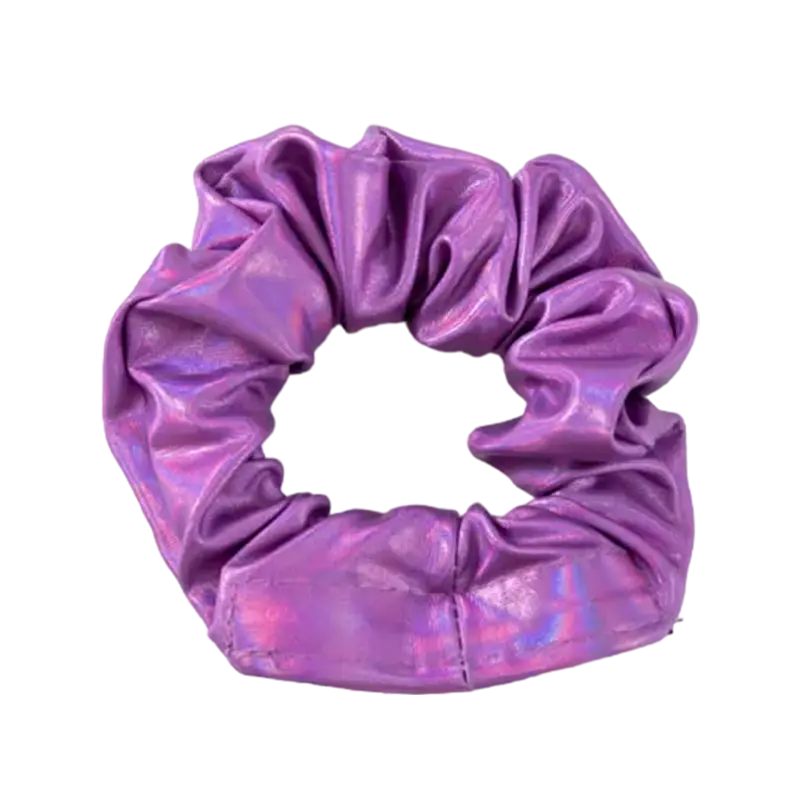 Purple Secret Stash Hair Scrunchie 