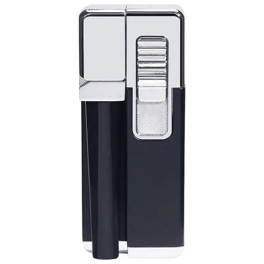 Silver 2-in-1 Retro Foldable Pipe Lighter